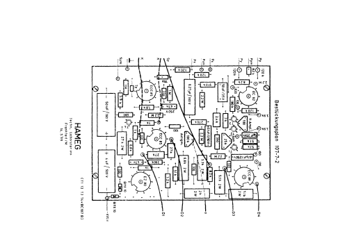 Oszillograph HM107-7/2; HAMEG GmbH, (ID = 195664) Equipment