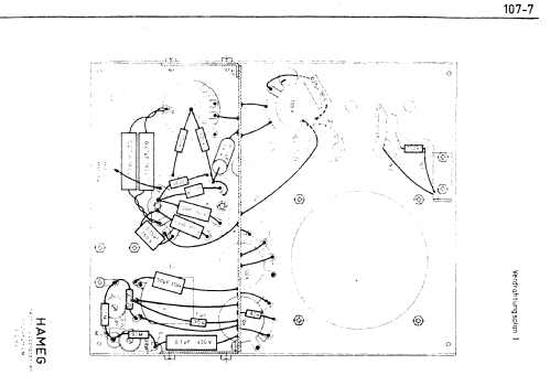 Oszillograph HM107-7/2; HAMEG GmbH, (ID = 195676) Equipment