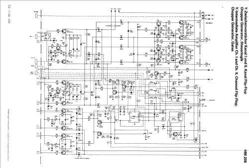 Oszillograph HM208; HAMEG GmbH, (ID = 595434) Equipment