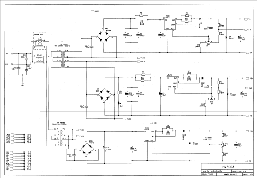 Grundgerät HM-8003; HAMEG GmbH, (ID = 1069002) Equipment