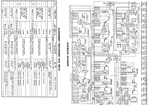 HR-10 Weather-Sentry ; Hammarlund Mfg. Co. (ID = 1027521) Radio