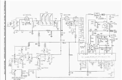 R144 FM Receiver Kit Hamtronics Inc.; Hilton, NY, build 1993 ...