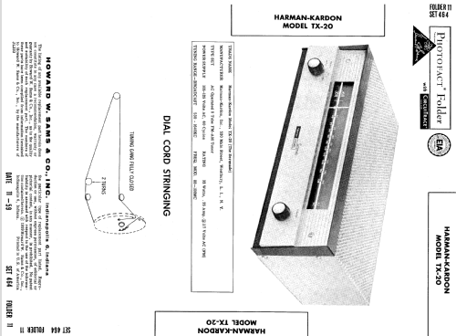 Serenade TX-20; Harman Kardon; New (ID = 612205) Radio