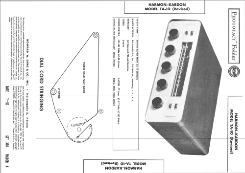 TA-10 ; Harman Kardon; New (ID = 2407533) Radio