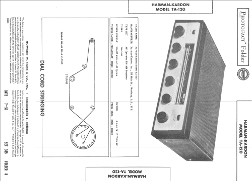 TA-120 ; Harman Kardon; New (ID = 2410786) Radio