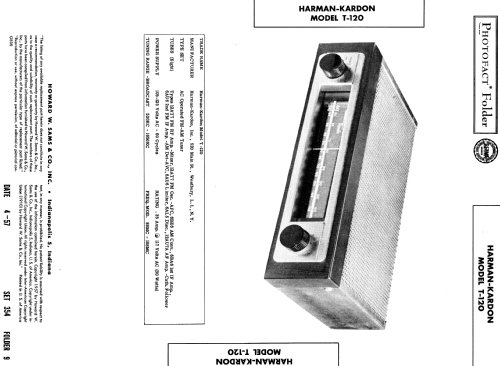 The Rondo T-120; Harman Kardon; New (ID = 1869035) Radio