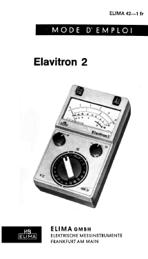 Elavitron 2; Hartmann & Braun AG; (ID = 3038356) Equipment