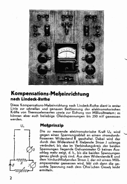 Kompensations-Meßeinrichtung M191; Hartmann & Braun AG; (ID = 3003859) Equipment