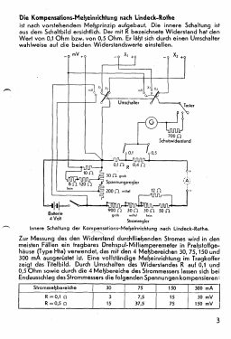 Kompensations-Meßeinrichtung M191; Hartmann & Braun AG; (ID = 3003861) Equipment