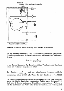 Walzen Schleifdrahtmeßbrücke MLw M16-1; Hartmann & Braun AG; (ID = 3004087) Equipment