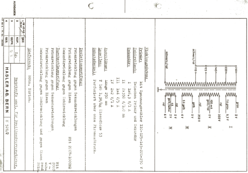 Breitband-Vorverstärker HF-TR H526; Hasler AG; Bern (ID = 2374497) Ampl. RF