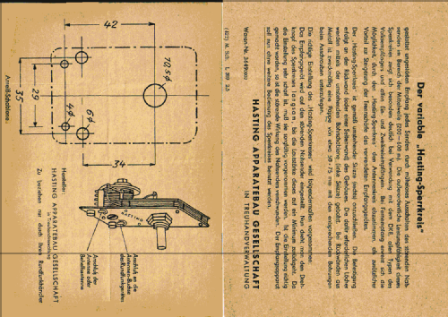 Variabler Sperrkreis ; Hasting Apparatebau- (ID = 1939542) mod-past25