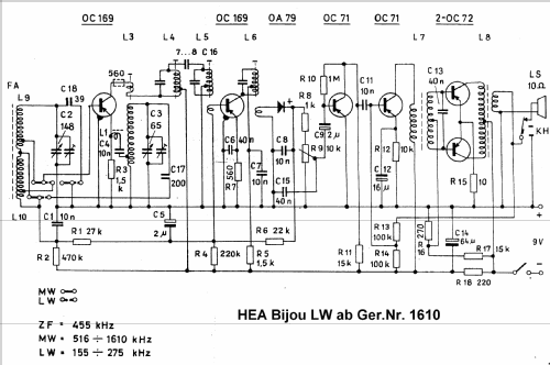 Bijou LW ; HEA; Wien (ID = 35295) Radio