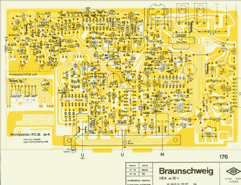 Braunschweig AV31-1; HEA; Wien (ID = 702186) Car Radio