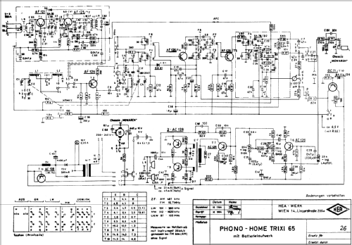 Home Trixi 65; HEA; Wien (ID = 86314) Radio