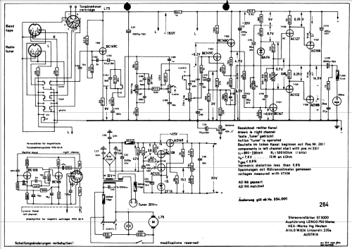 Stereo-Verstärker ST3000; HEA; Wien (ID = 803710) Ampl/Mixer