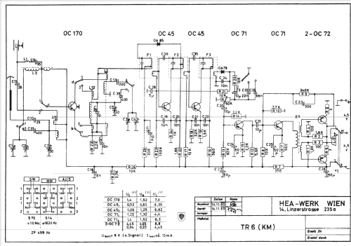 Trixi 6 ; HEA; Wien (ID = 791679) Radio