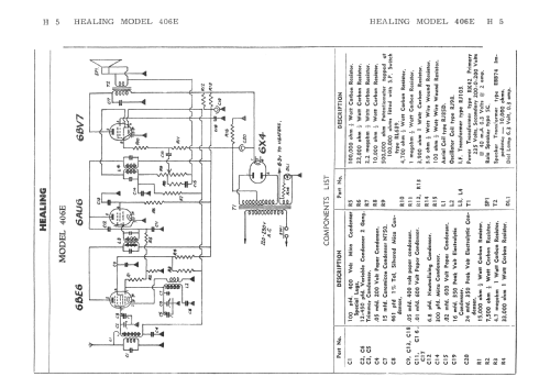 Compact - Golden Voice 406E; Healing, A.G., Ltd.; (ID = 2085006) Radio