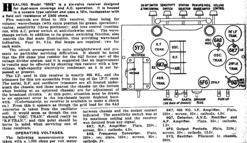 Imperial 556E; Healing, A.G., Ltd.; (ID = 1799691) Radio