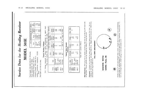 Compact 505E; Healing, A.G., Ltd.; (ID = 3102316) Radio