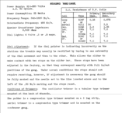 502E; Healing, A.G., Ltd.; (ID = 937163) Radio