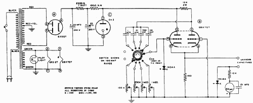 Capacity Meter CM1; Heathkit Brand, (ID = 2657054) Equipment