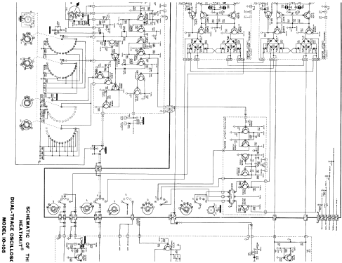 Dual Trace Oscilloscope IO-105; Heathkit Brand, (ID = 356885) Equipment