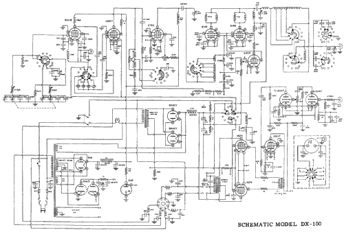 DX-100 Amateur-T Heathkit Brand, Heath Co.; Benton Harbor MI, build ...