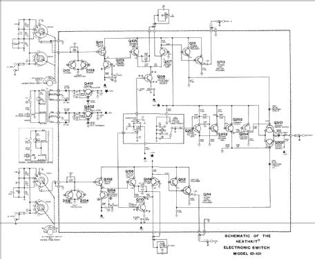 Electronic Switch ID-101 Equipment Heathkit Brand, Heath Co.; Benton ...