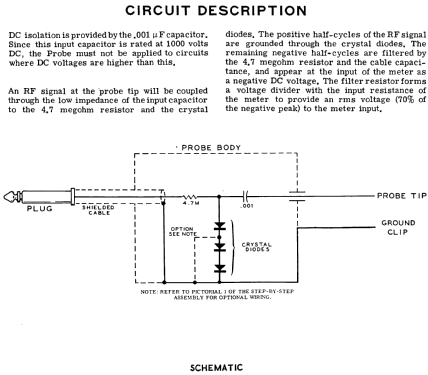 HF-Tastkopf PK-3; Heathkit Brand, (ID = 503755) Equipment