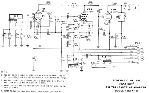 FM Transmitting Adapter HWA-17-2 Amateur-D Heathkit Brand, |Radiomuseum.org