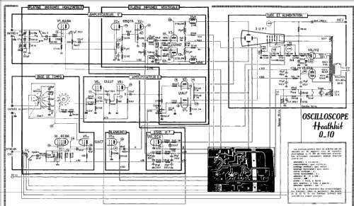 Laboratory Oscilloscope O-10; Heathkit Brand, (ID = 568476) Equipment