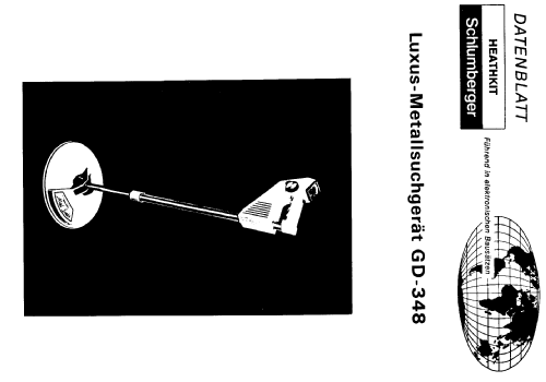 Metallsuchgerät GD-348 Misc Heathkit Brand, Heath Co.; Benton Harbor ...