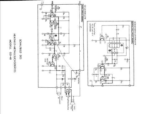 Metallsuchgerät GD-48 Misc Heathkit Brand, Heath Co.; Benton Harbor ...