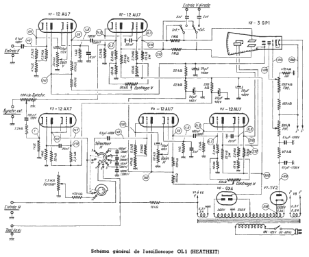 Oscilloscope OL1 Equipment Heathkit Brand, Heath Co.; Benton Harbor ...