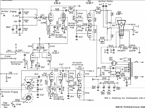 Oscilloscope OM-3; Heathkit Brand, (ID = 1018015) Ausrüstung