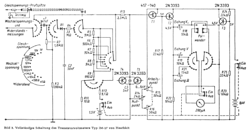 Transistor-Voltmeter IM-17; Heathkit Brand, (ID = 415475) Equipment