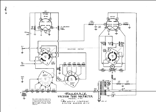 Vacuum tube voltmeter V-4A; Heathkit Brand, (ID = 104962) Ausrüstung