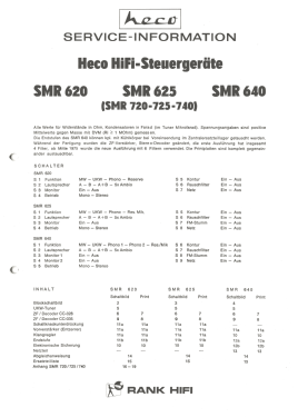 SMR740; Heco, Hennel & Co. (ID = 2765104) Radio