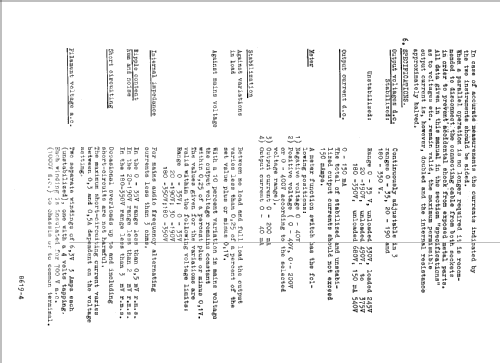 Voedingsapparaat 8619; Heem & Bloemsma, van (ID = 674513) Strom-V