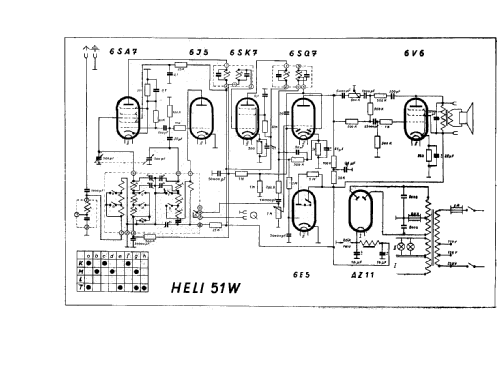 51W; Heli Gerätebau, (ID = 822097) Radio