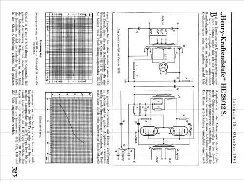 Breitband-Kraftendstuf HE28/12S; Henry, Kapt. (ID = 2268196) Ampl/Mixer