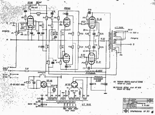 HV 351; Henry, Kapt. (ID = 1512924) Ampl/Mixer