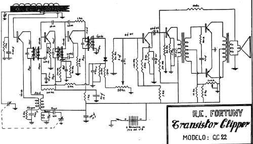 Transistor Clipper CC22; Herfor; (ID = 439769) Radio
