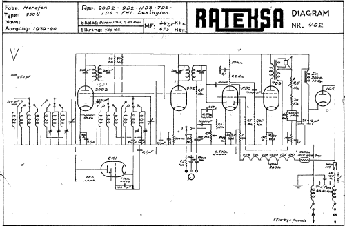 950U; Herofon Herophon, (ID = 1599456) Radio