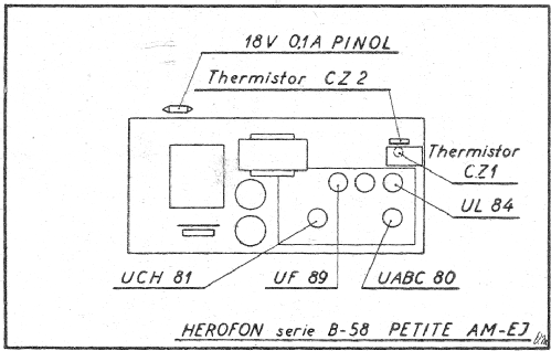 Petite AM-EJ; Herofon Herophon, (ID = 2586141) Radio