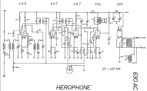 630AC; Herofon Herophon, (ID = 17314) Radio