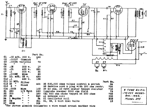 295 ; Hetro Electrical (ID = 431332) Radio