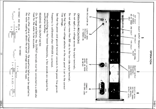 Digital Oscillator 4204A; Hewlett-Packard, HP; (ID = 1348698) Equipment