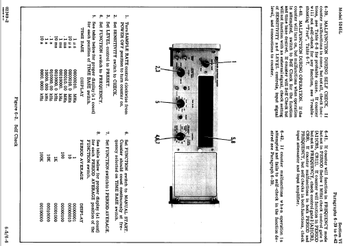 Electronic Counter 5245L; Hewlett-Packard, HP; (ID = 1110902) Equipment